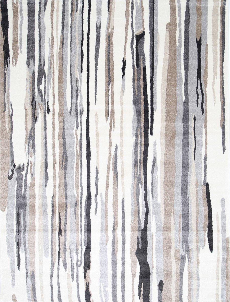 Matisse Ismerie Grey &amp; Beige Abstract Rug