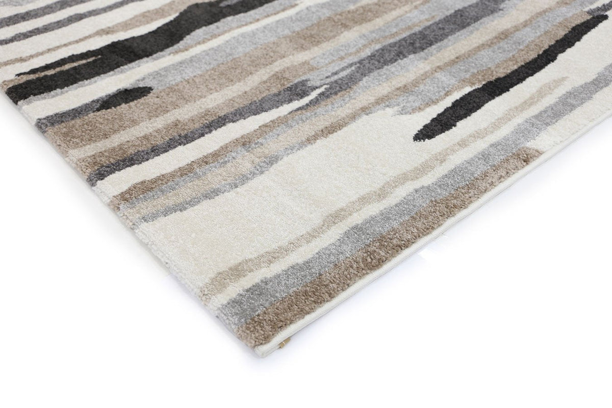 Matisse Ismerie Grey &amp; Beige Abstract Rug