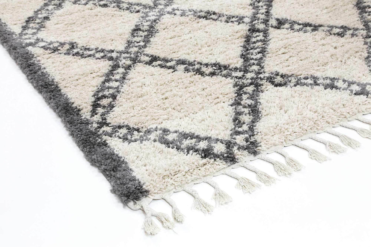 Kasbah Odi Tribal Cream &amp; Grey Rug