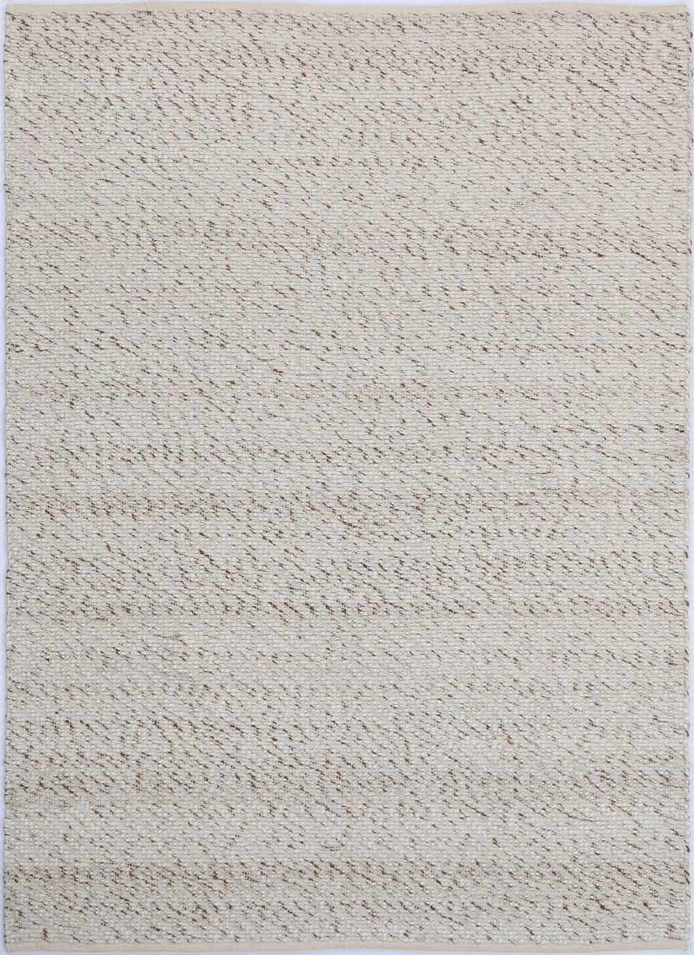 Basalt Beige Wool Blend Textured Rug
