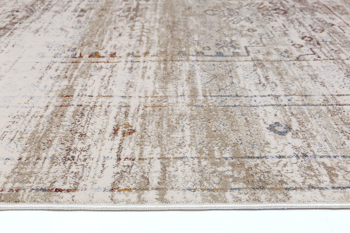 Bohemian Paradise Traditional Beige Multi Rug