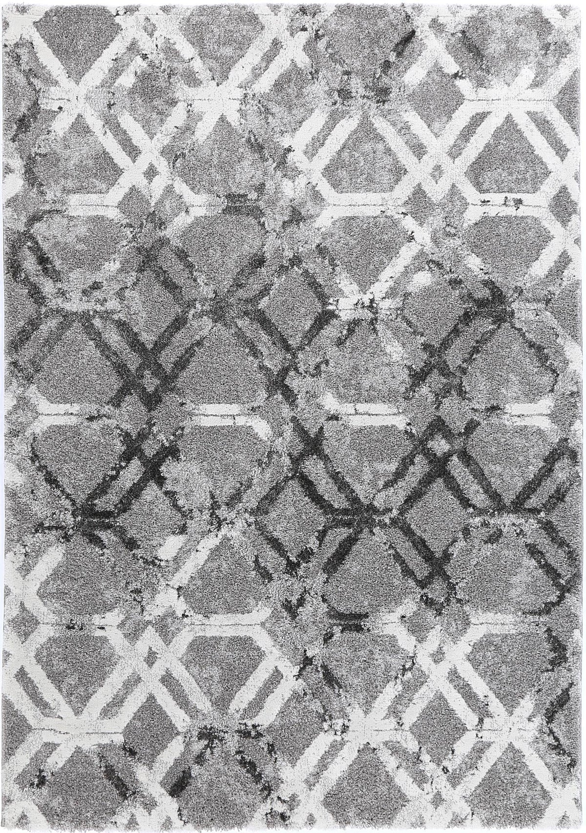 Century Flavius Grey Plush Rug