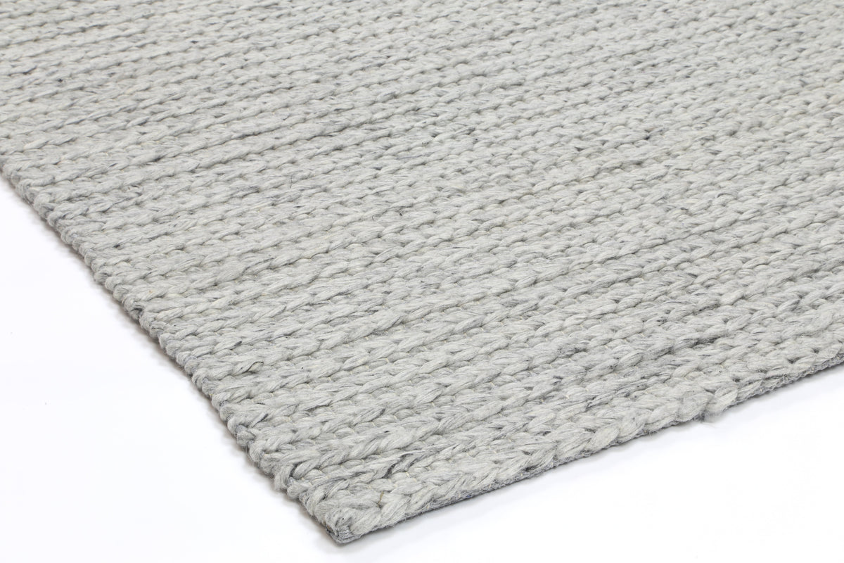 Harlow Cue Grey Wool Blend Rug