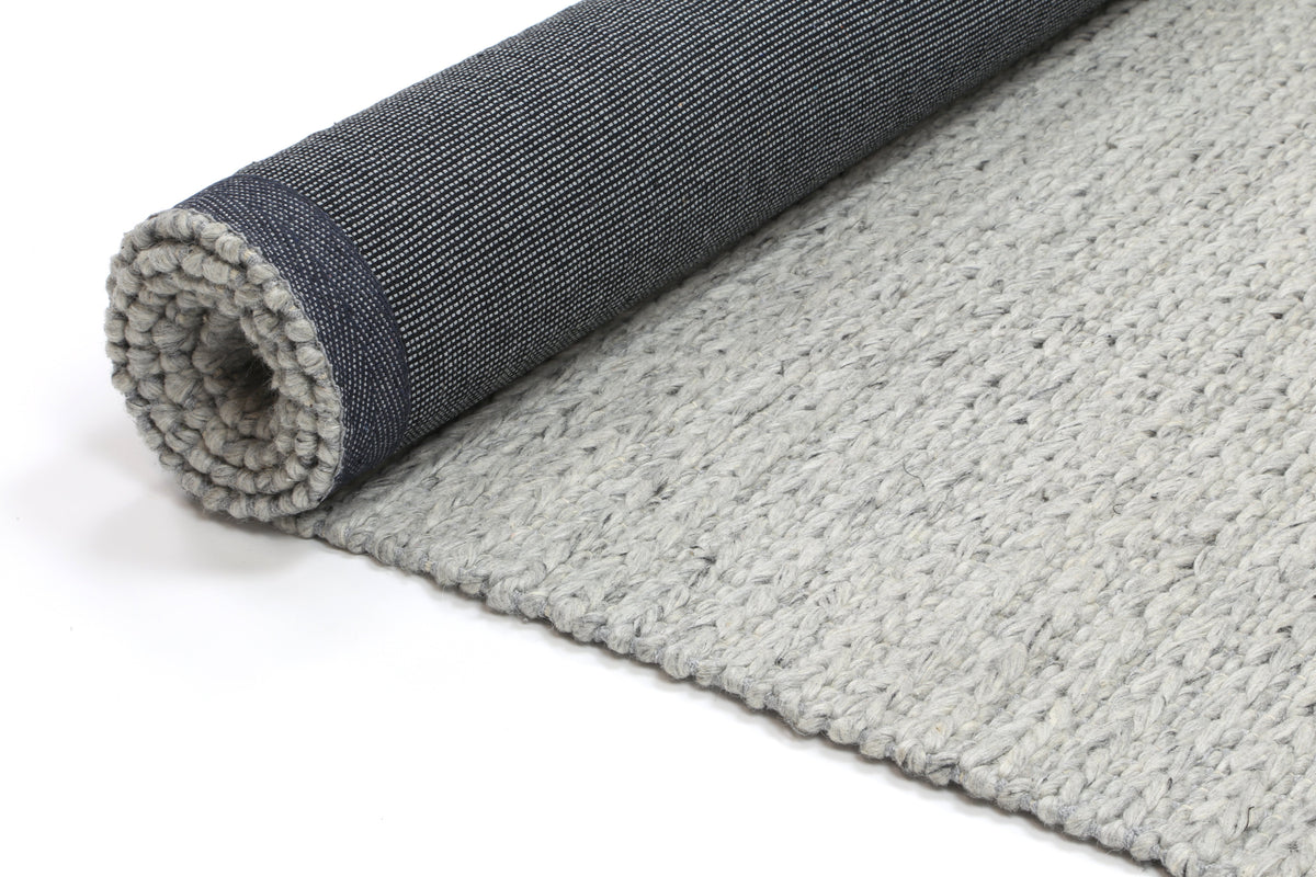 Harlow Cue Grey Wool Blend Rug