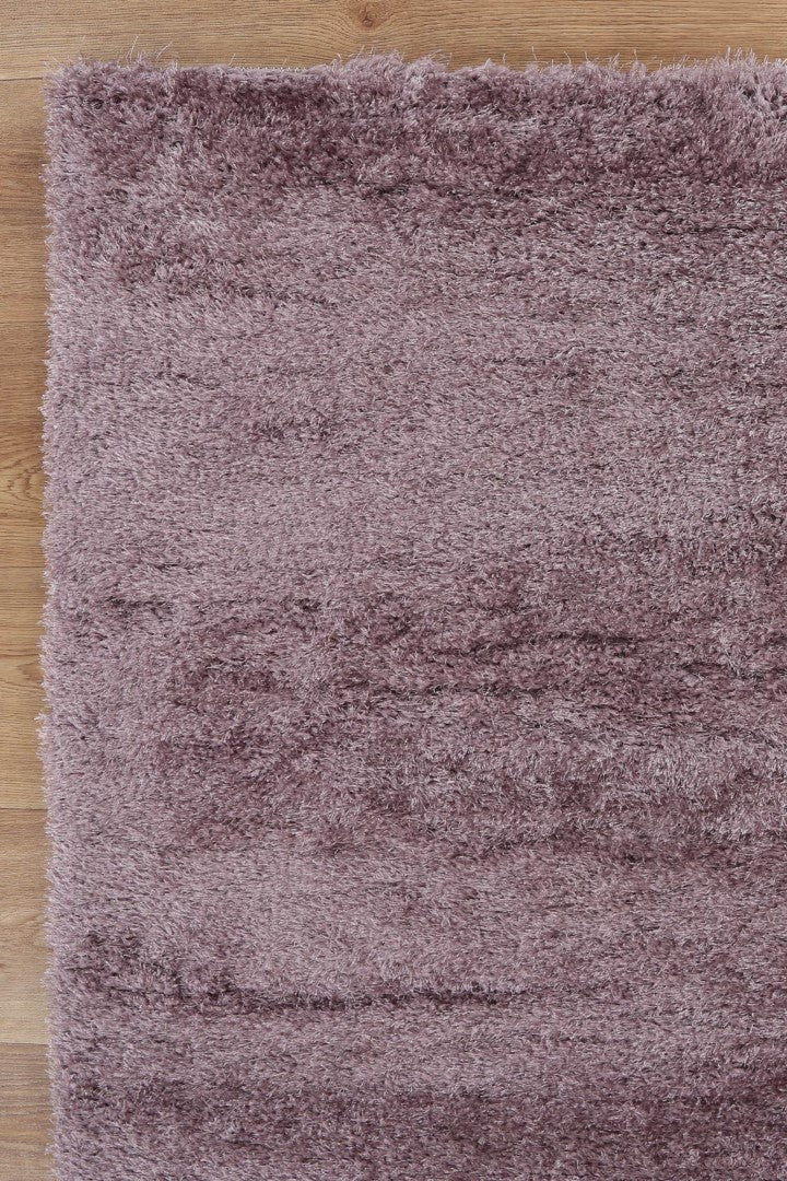 Puffy Soft Shag Lilac Rug