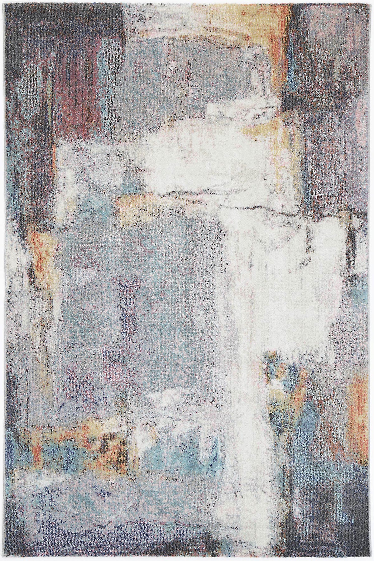 Salsa Aveza Abstract Grey Rug