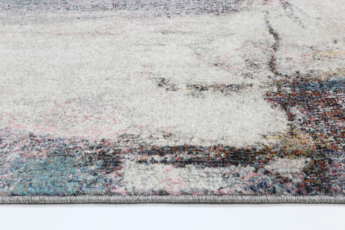 Salsa Aveza Abstract Grey Rug