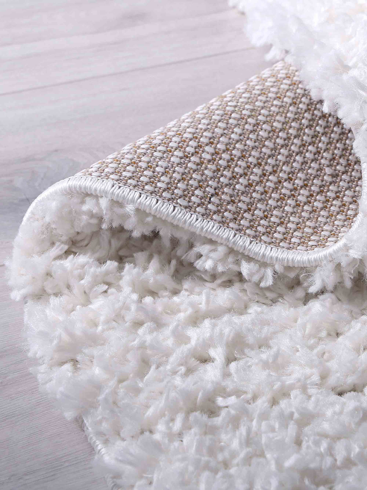 Alpine Shaggy Cream Rug