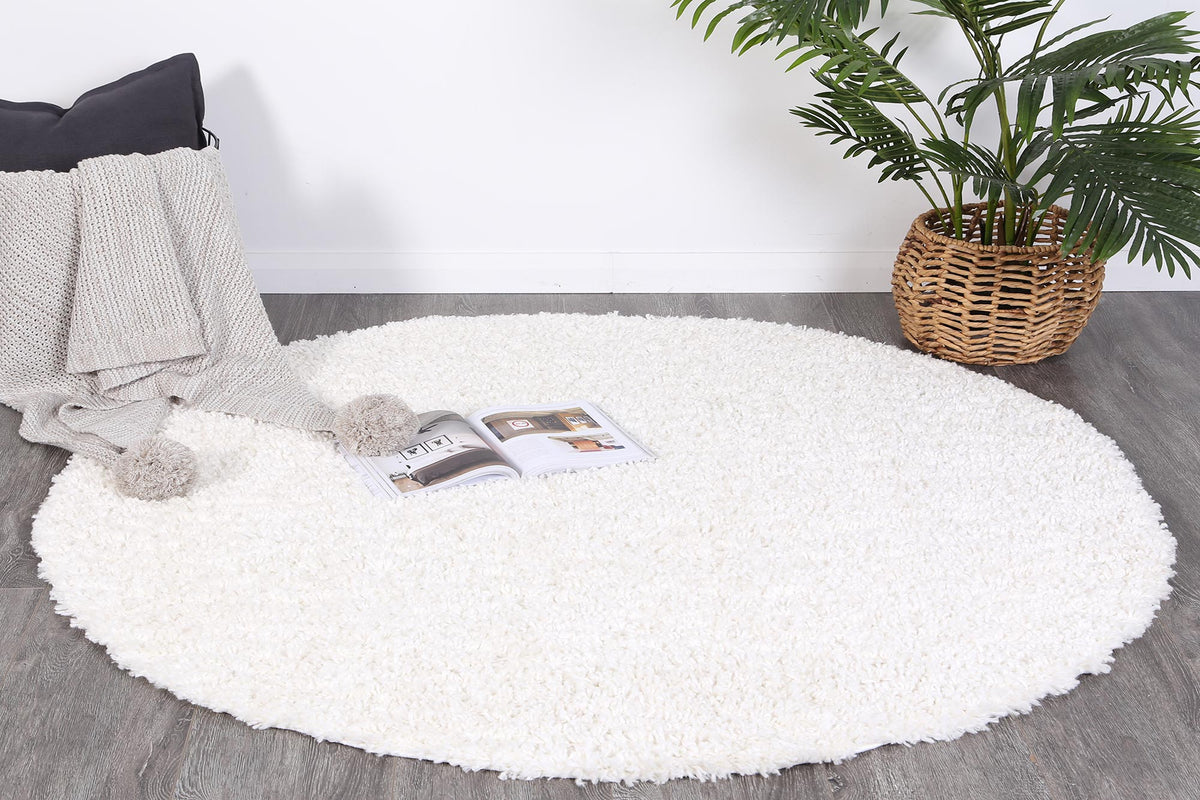 Alpine Shaggy Cream Rug